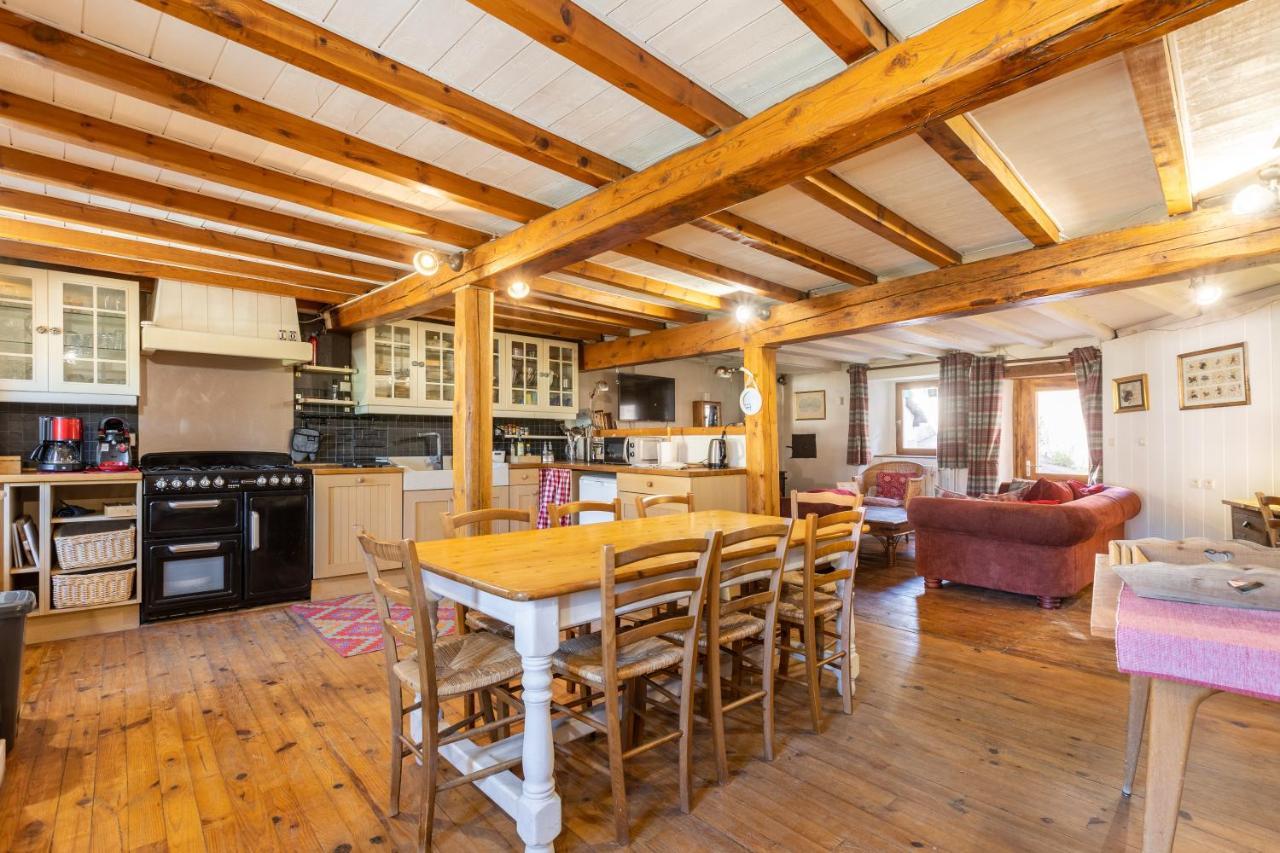 Cottage Des Pleiades - Station De Ski Accessible A Pieds Лез-Англь Экстерьер фото